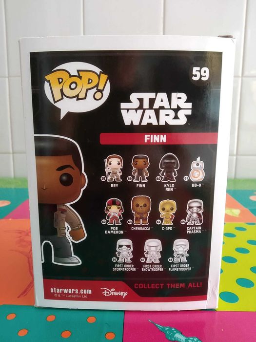 FUNKO POP! Vinyl Star Wars - Finn Nº 59