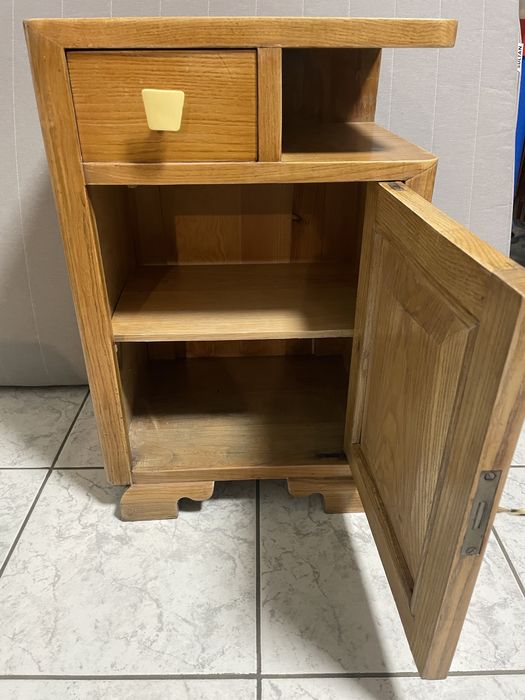 Piękna szafka nakastlik szafeczka PRL odrestaurowana