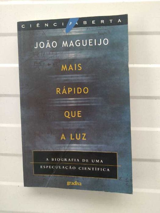 "Mais Rápido que a Luz" de João Magueijo