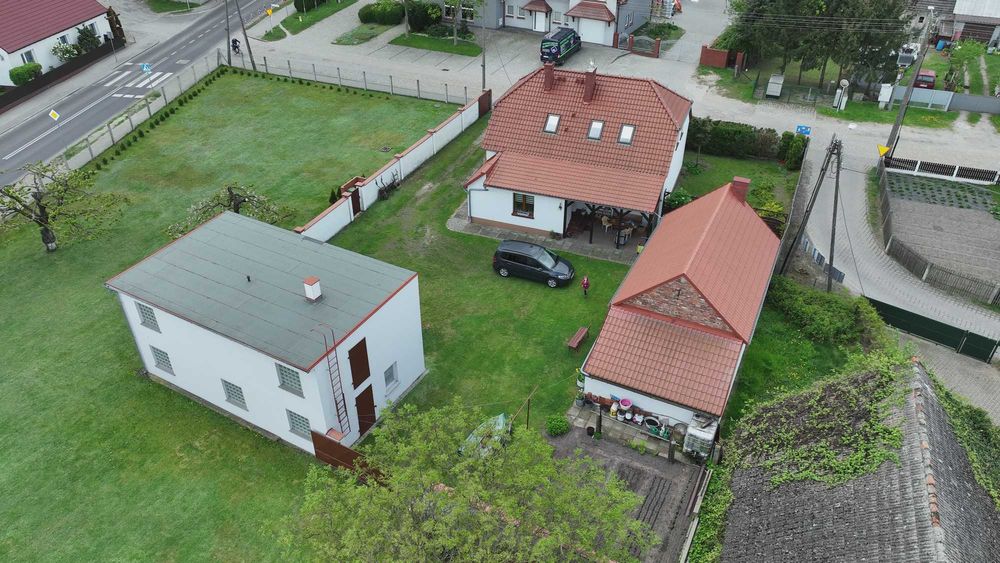 Dom 150m2 pow. użytkowej na działce 1600 m2, w Obrze