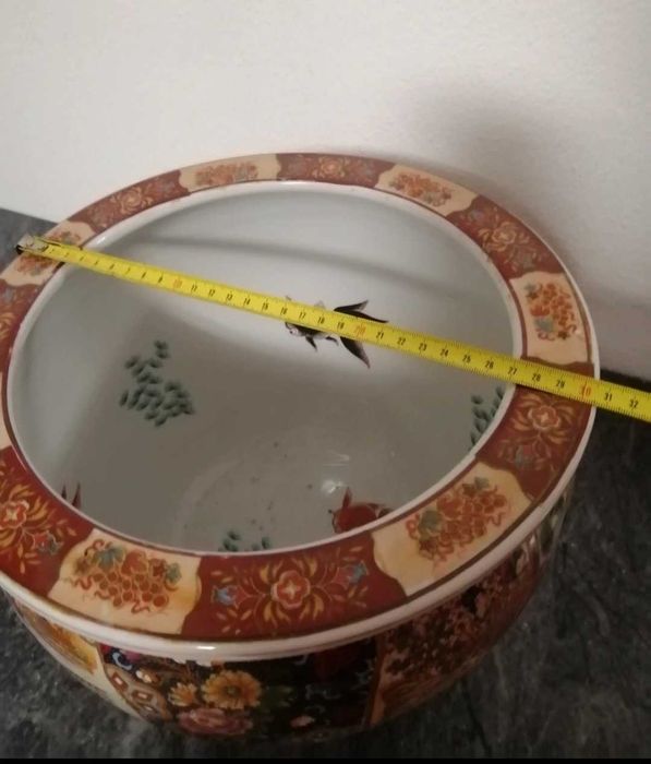 Vaso Chinês de Porcelana