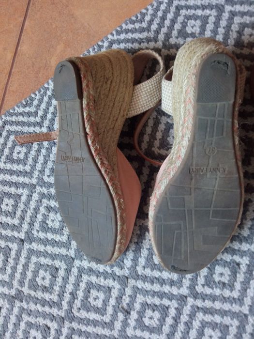 Sandały damskie 37- espadryle.