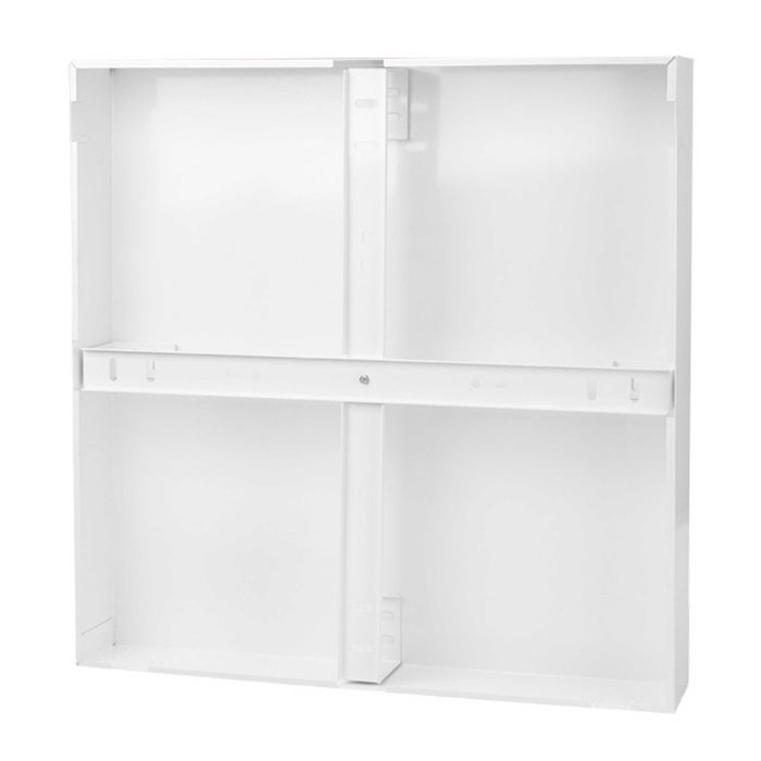 Skrzynka ze Stelażem Zapasu Kabla 60x60x10 cm Metalowa Biała Stalflex