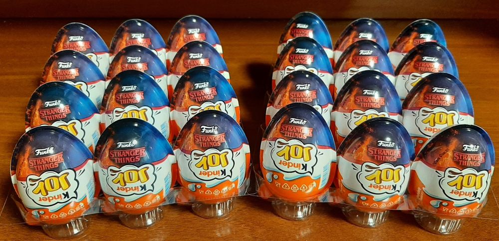 Яйце Киндер джой kinder joy stranger things очень странные дела