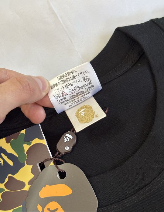 Футболка Bape x Burberry Бейп Барбері Колаба T-Shirt Чорна Біла Літо Топ