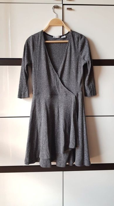 Urban Outfitters /Cooperative krotka sukienka szary melanz