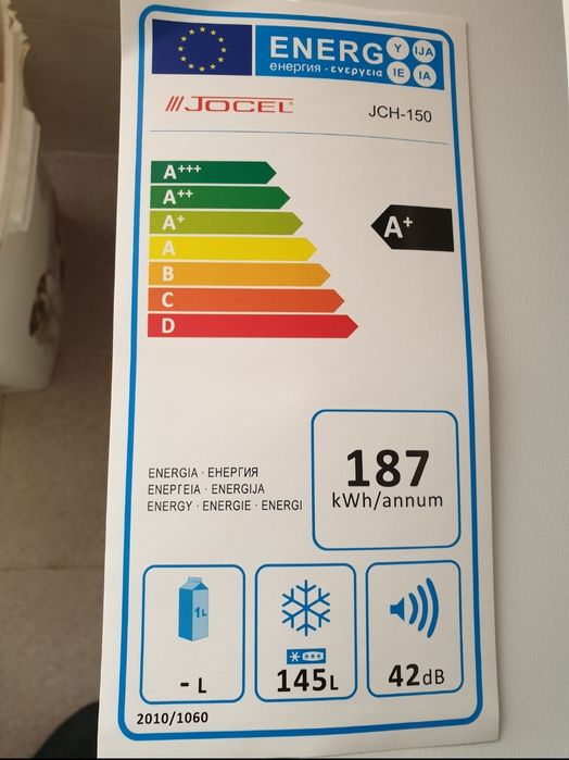 Arca/Congelador Horizontal JCH 150 A+