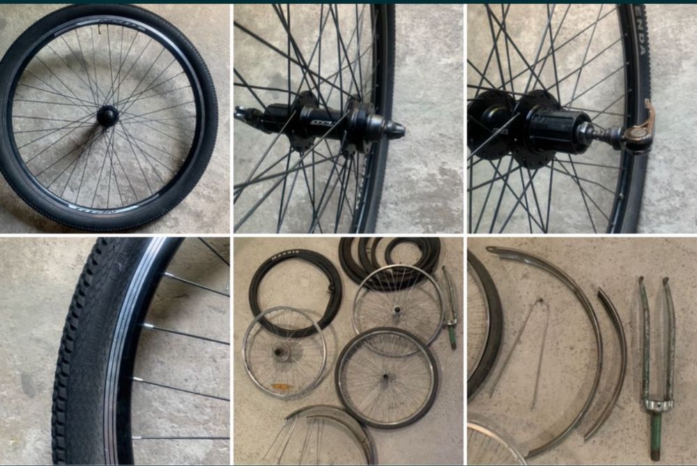 Обод / крыло / вилка  на велосипед цена за все