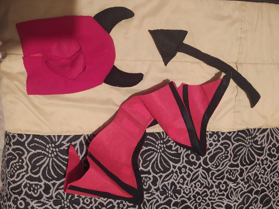 Fato diabinho 6-12 meses