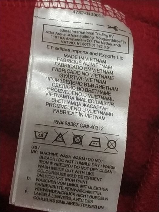 Худі Adidas р.L чоловіче з футеру