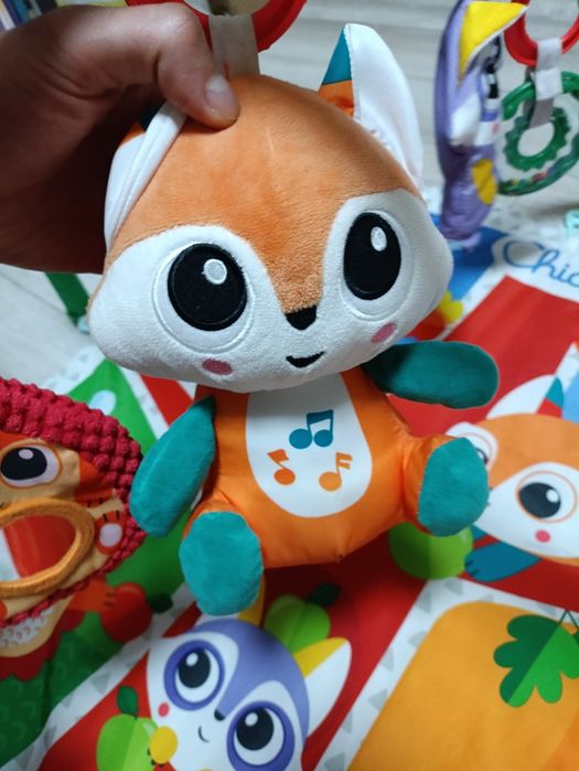 Дитячий розвиваючий килимок Chicco Magic Forest Relax & Play 2-в-1