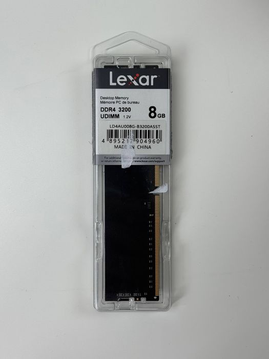 Pamięć operacyjna Lexar DDR4 DIMM 8GB 3200MHz CL22 (LD4AU008G-B3200ASST)