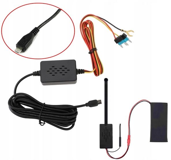 Mini Kamera Szpiegowska Wifi Guzik Z Adapterem Stałego Zasilania \