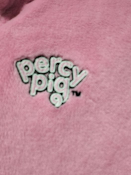 Kigurumi Percy pig roz 7-8 lat