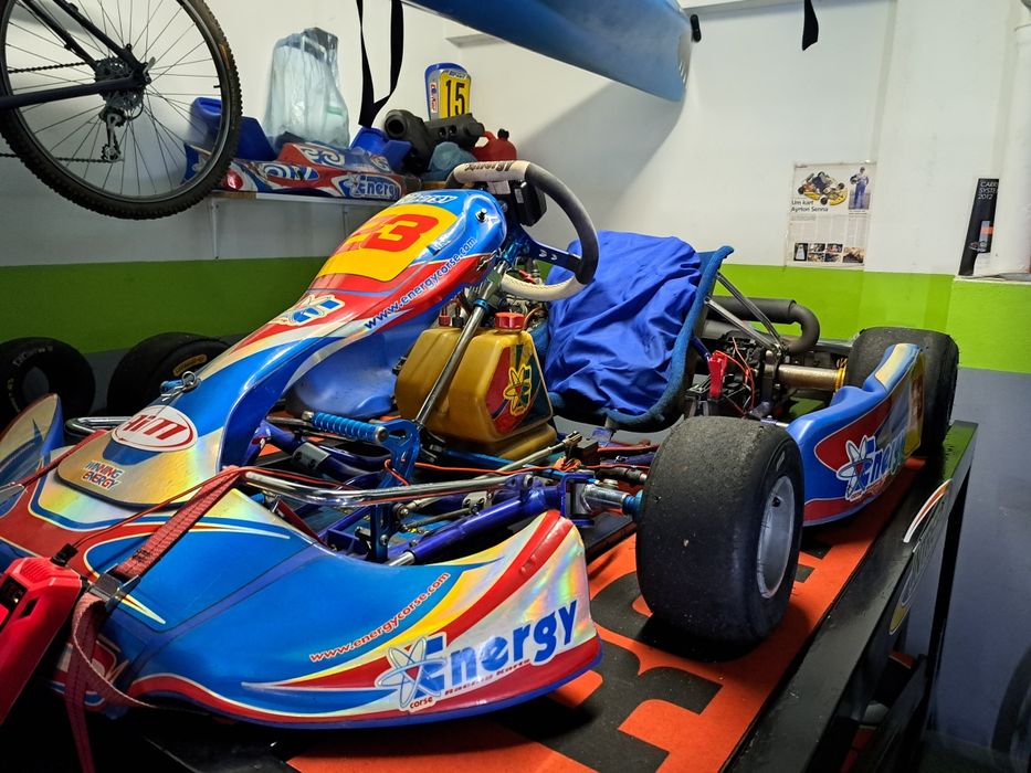 Kart chassis Energy com Motor Rotax 125 FR Max.