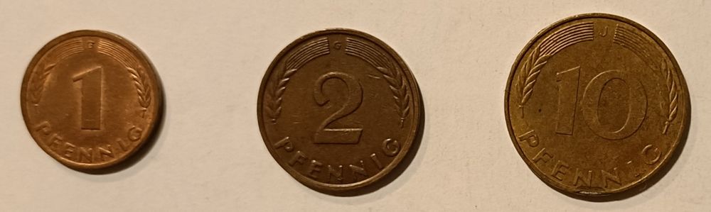 European Coins and Banknotes. GERMANY. Deutsche Mark