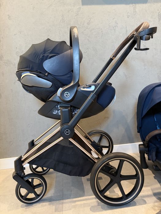 Cybex Priam 4.0 3w1 Granat / Rose Gold