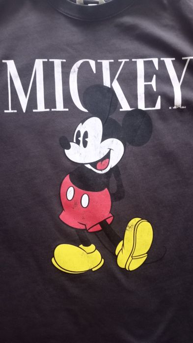 Koszulka w rizm xs, myszka mickey, h&m, stan bdb