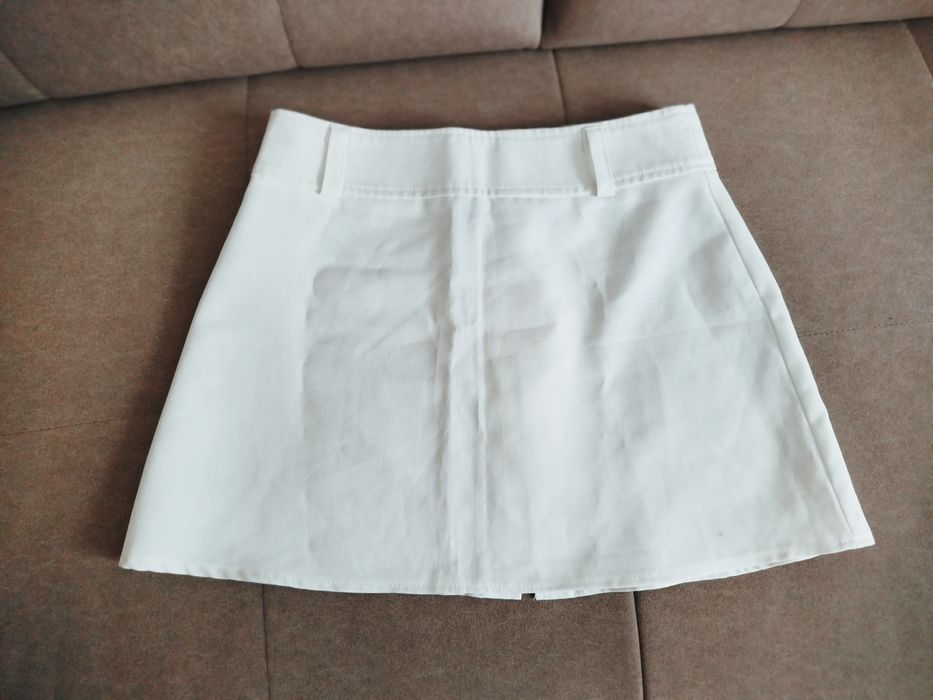 Spódniczka mini biała