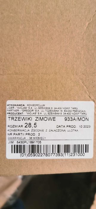 Buty wojskowe 933A
