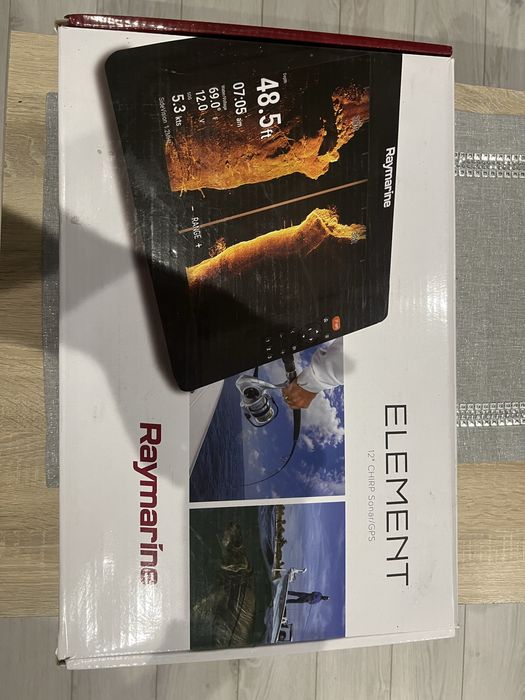 Echosonda Raymarine Element 12 cali+przetwotnik