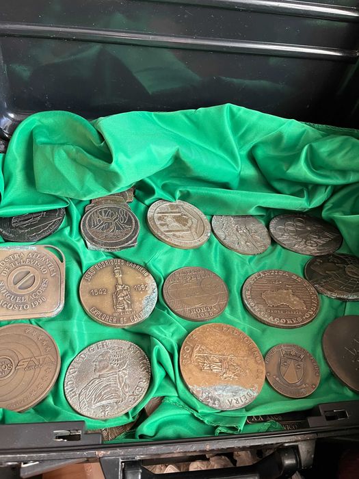 Colecção de Medalhas de bronze Açores