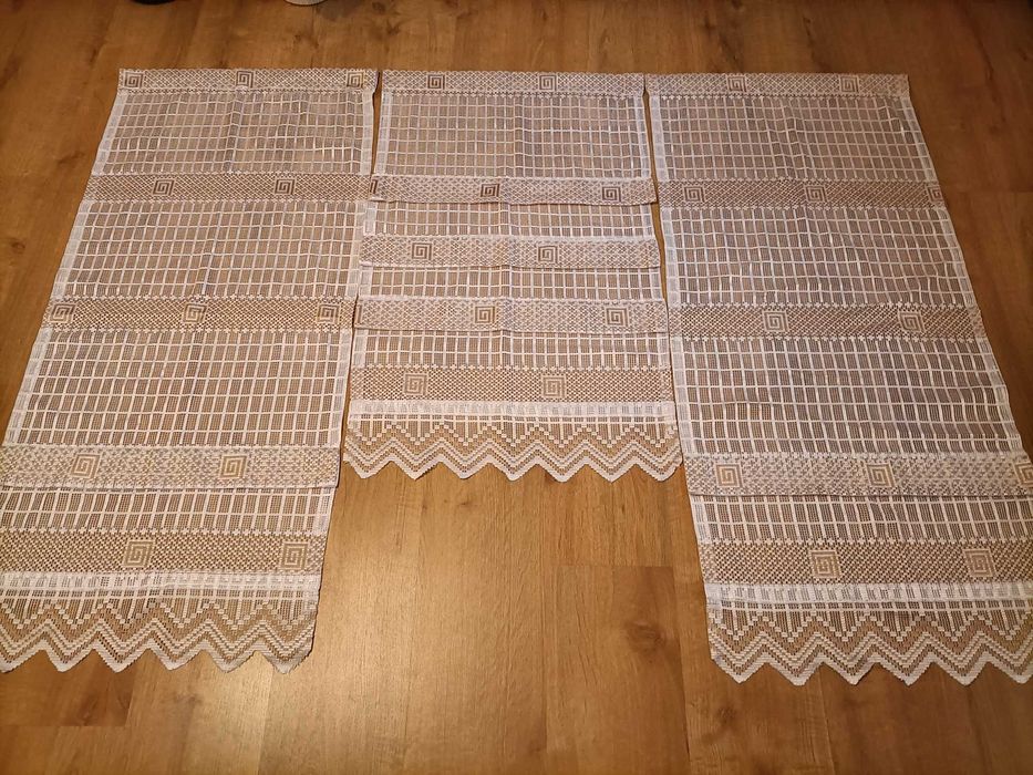 Firany, rolety 3 sztuki