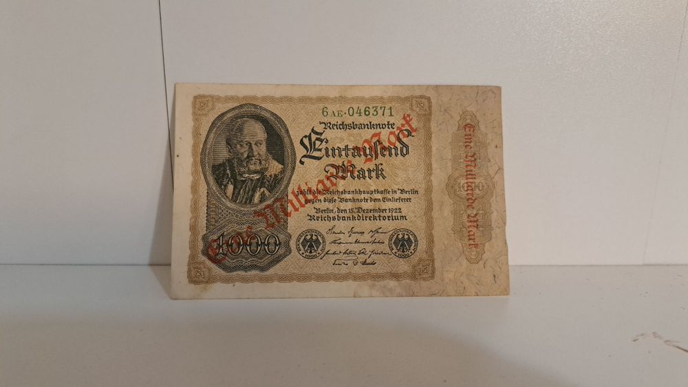 58-A/26 banknot Miliard marek niemieckie 1922r