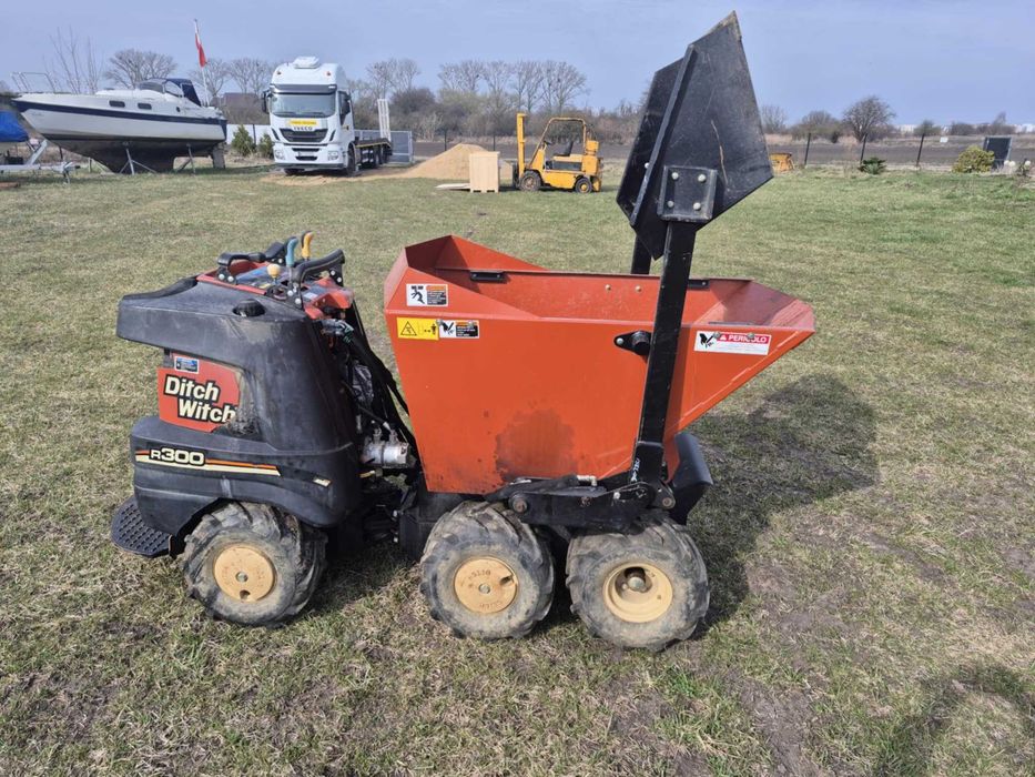 Wozidło budowlane samozaładowcze Ditch Witch r300 zahn