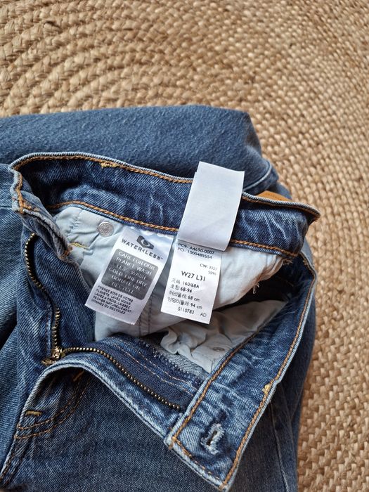 Spodnie jeansy  Levis 27x31 Middy Straight