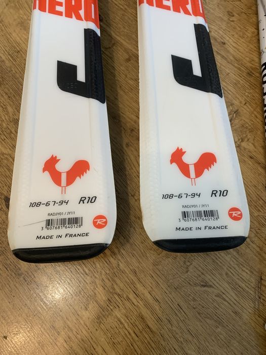 Narty Rossignol +kijki+pokrowiec