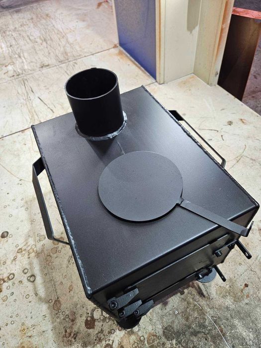 Буржуйка, Булер'ян, Печь, Булерьян с варочной плитой, на 90м3