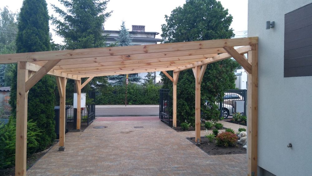 Tanie wiaty pergola ogrodowa zadaszenie tarasu na auto