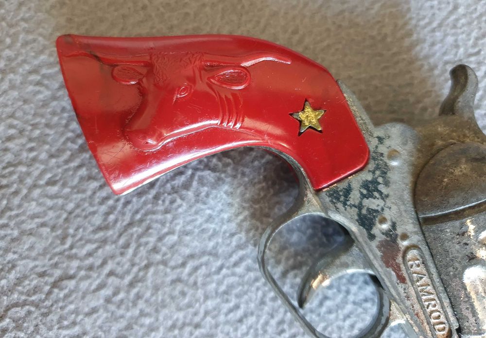 Belo Revolver de brincar LONESTAR RAMROD, vintage - Anos 60 - England