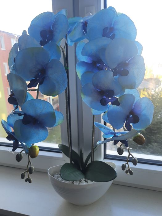 Storczyk sztuczny satynowy jak żywy