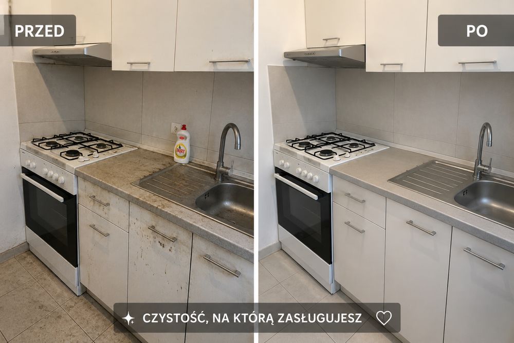 Sprzątanie mieszkań, domów i apartamentów