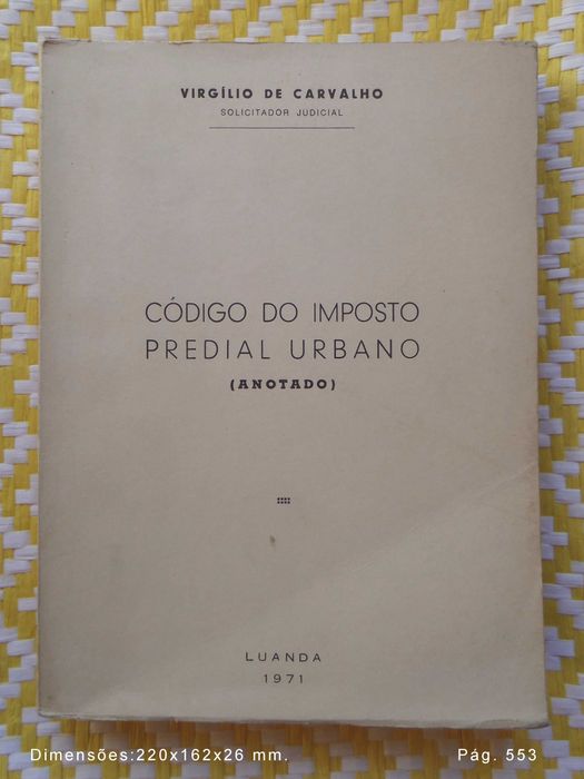 Código do Imposto Predial Urbano (Angola) (Anotado)