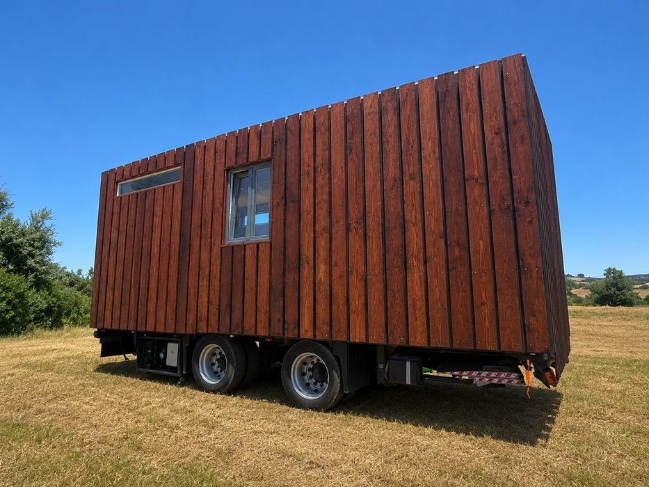 Tiny house totalmente mobilada, disponível em várias versões