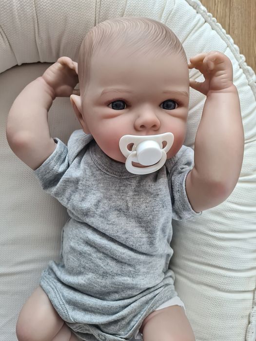 Lalka Nowa Reborn niemowlę bobas dzidziuś realistyczna winyl