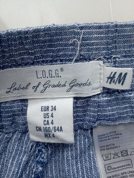 Штани льяні H&M жіночі