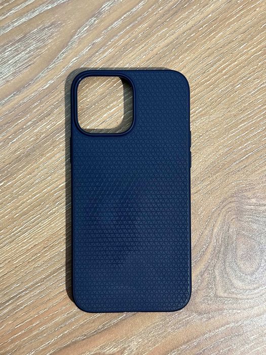 Capa Spigen Liquid Air para iPhone 13 Pro Max - Azul Marinho