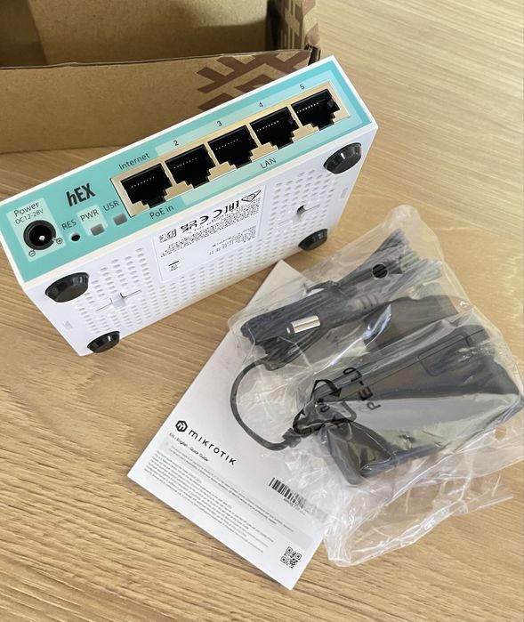 Маршрутизатор Mikrotik hex