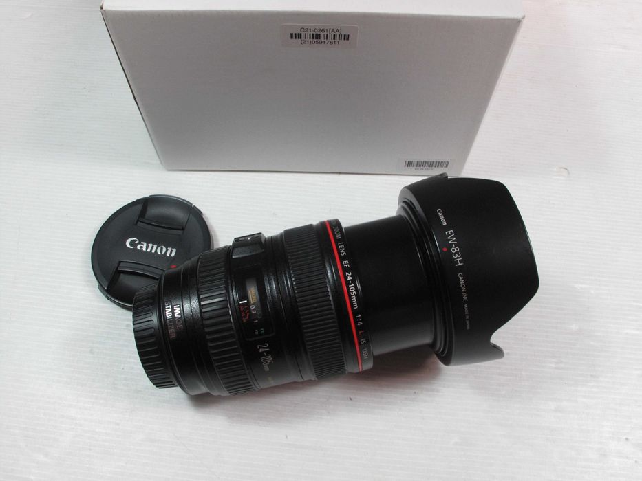 Canon 24-105 L IS tudo excelente condição na caixa como se pode ver nas fotos
