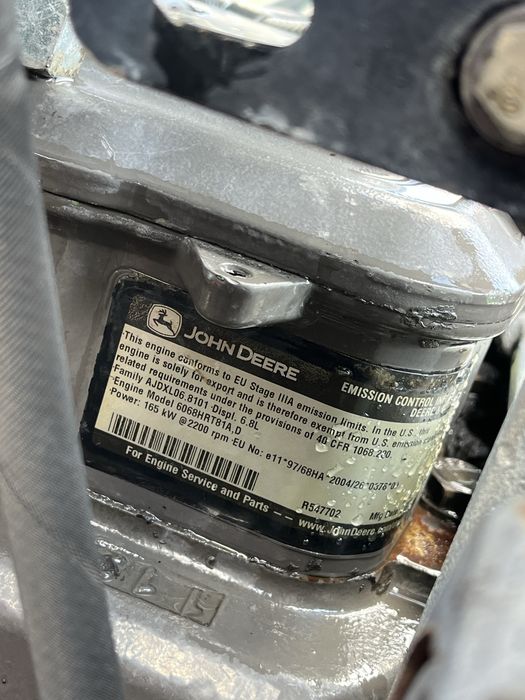 John deere 6.8l, двигун john dere 6.8, 6.8L(6068HRT81)