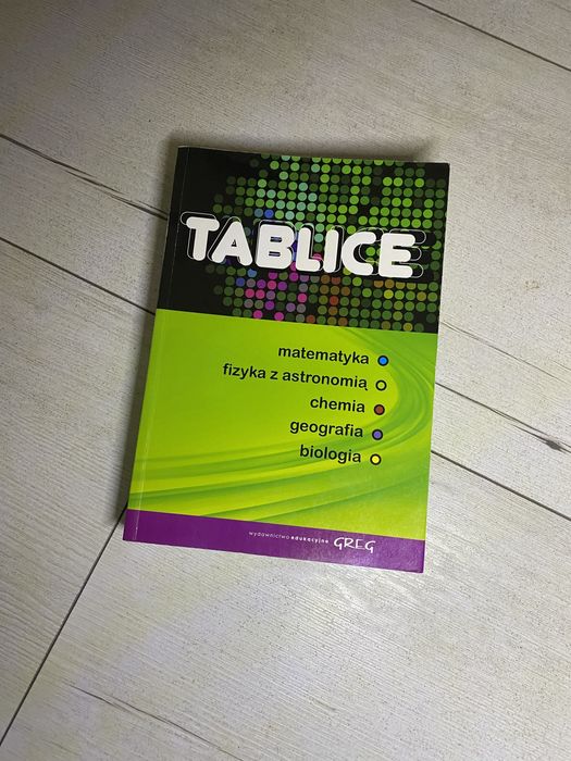 Tablice zestaw humanistyczne + scisle GREG