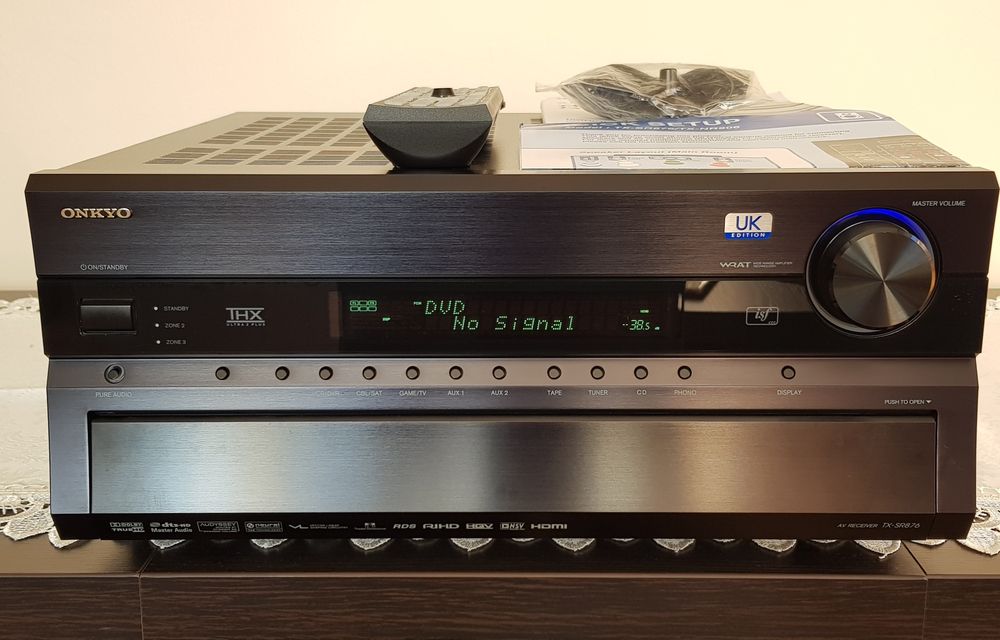 ONKYO TX-SR876 UK EDITION Potężny amplituner