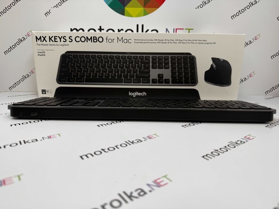 Клавиатура беспроводная Logitech MX Keys S Wireless for Mac Space Gray