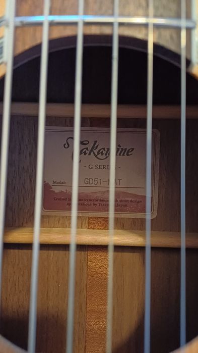 Takamine GD-51 Natural, Gitara Akustyczna, Pokrowiec Piankowy Gratis
