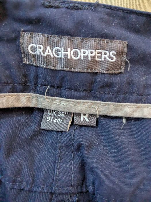 Craghoppers spodnie trekkingowe czarne rozm. L