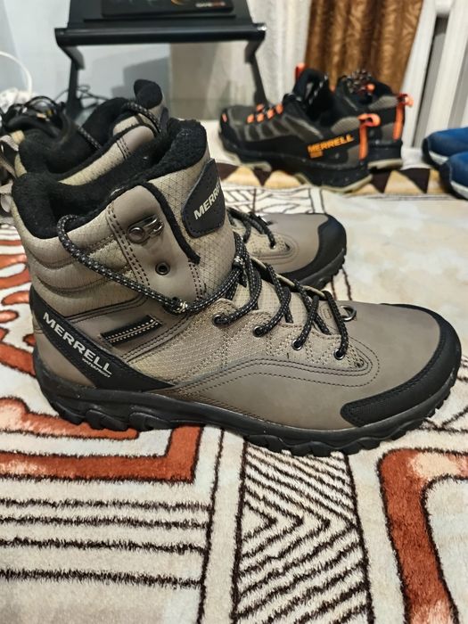 Зимние термоботинки непромокаемые Меррел Merrell  42размер,27 стелька.